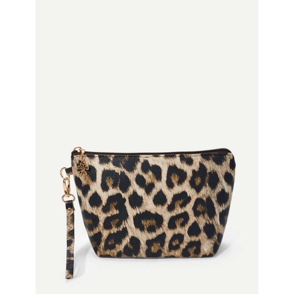SHEIN Other - Leopard Makeup Bag